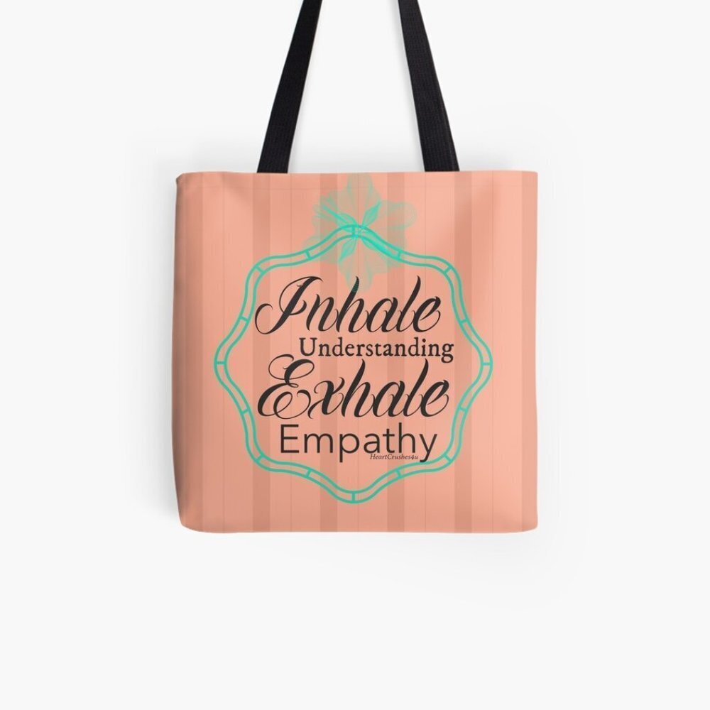 All Over Small Tote Bag - Motivational Aspiration